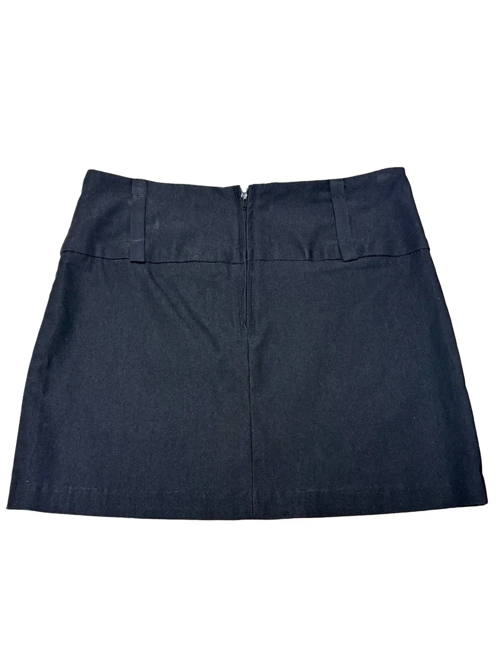 Y2K Body Central Black Stretch Micro Mini Skirt